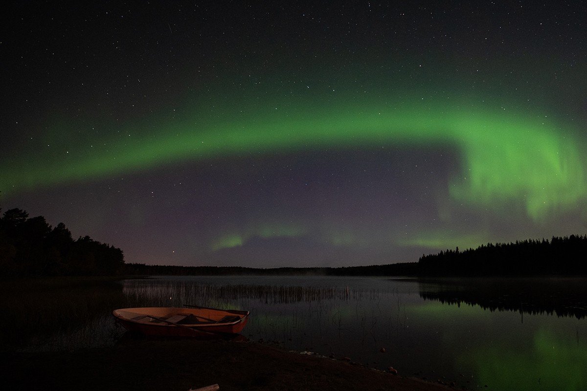 Northern Light Hunting in Rovaniemi