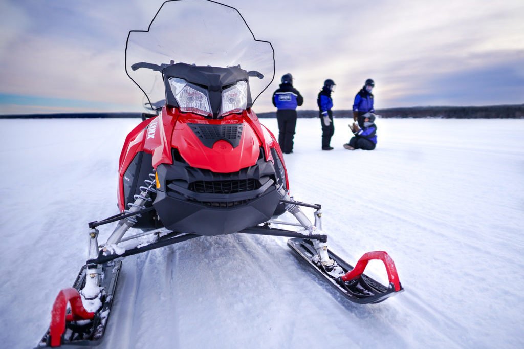 FULL DAY SNOWMOBILE SAFARI WITH ICE FISHING