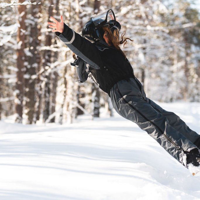 Snow activities in Rovaniemi