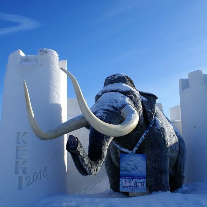 Snow Castle in Kemi
