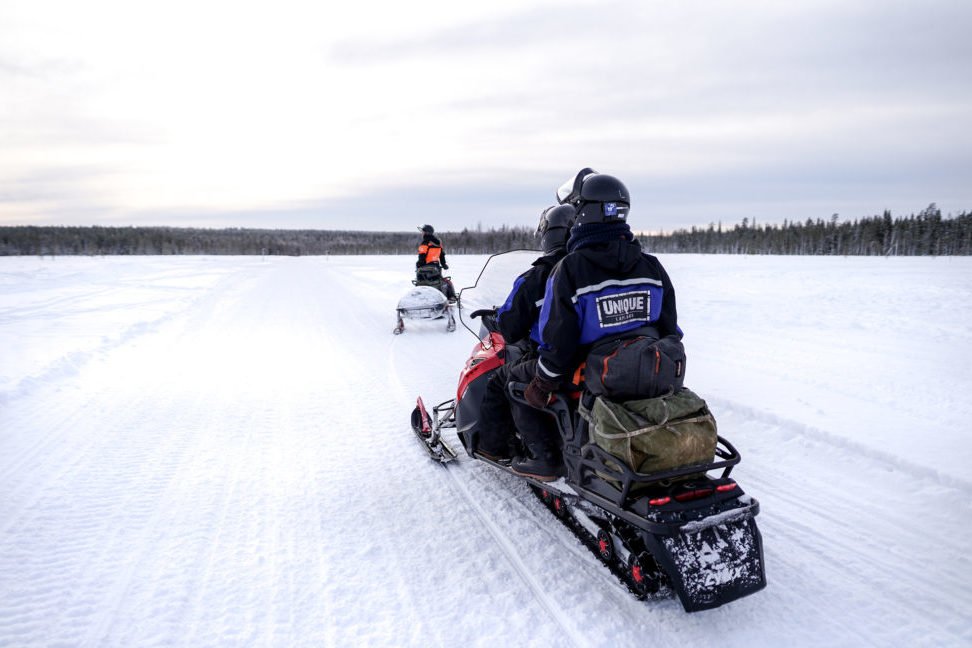 Snowmobile tour in Rovaniemi