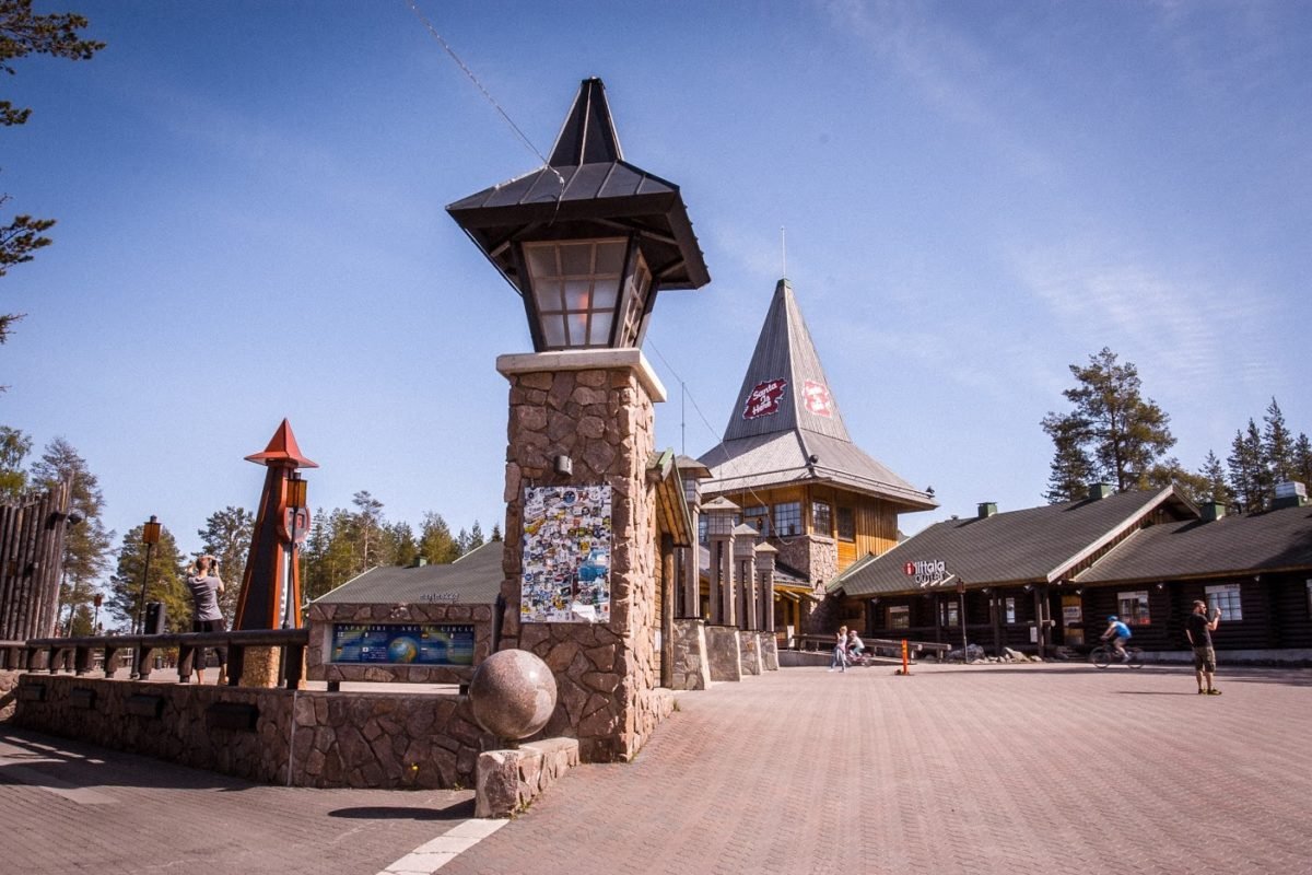 Santa Village in summer